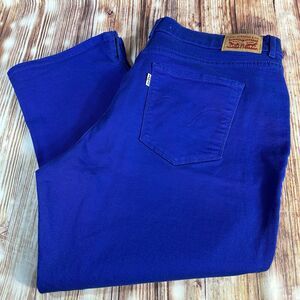 SALE: 3/$25 - Levi's Women's Ankle & Cropped Jeans - Vibrant Blue